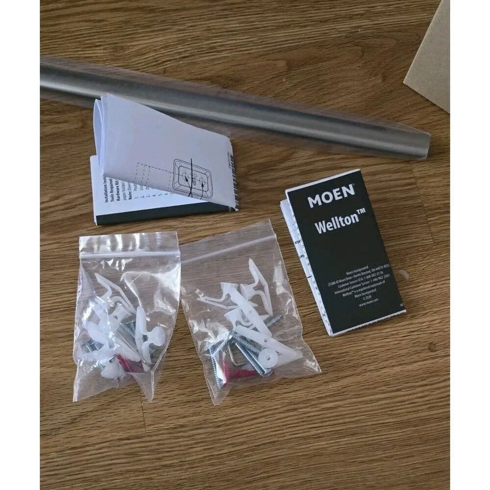 Moen Wellton Y1394BN 4-piece Bath Hardware Set New